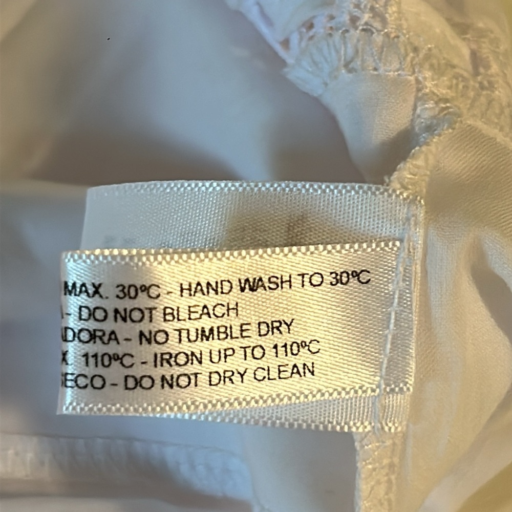 Charo Ruiz Ibiza Edda Top in White Size XS NWOT - Picture 5 of 5